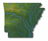 Arkansas Map - StateLawyers.com